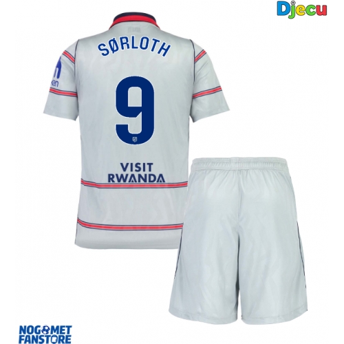 Atletico Madrid Alexander Sorloth #9 Rezervni Dres za djecu 2026-27 Kratak Rukav (+ Kratke hlače)